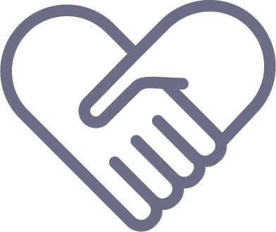 icon showing a handshake