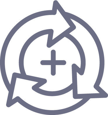 icon showing 3 arrows forming a circle